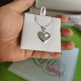 Cadena Plata Corazón