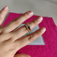 Anillo oro laminado colores