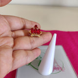 Anillo #6 oro laminado