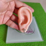 Arete Plateado cruz-59