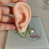 Arete perla acero inoxidable-135