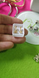 Arete acero rosquita-219