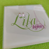 Aretes Dormilona brillo plata 925-43