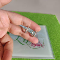 Argollas plata 925-93