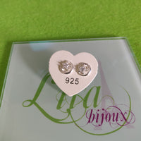 Aretes plata 925 luna estrella-115