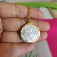 Cadena Madre Perla Virgen Acero Inoxidable