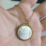 Cadena Madre Perla Virgen Acero Inoxidable