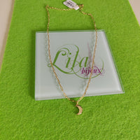 Cadena baño oro 14k luna-31