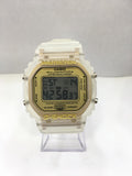 Reloj deportivo transparente