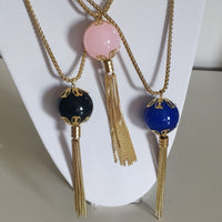 Collar largo en acero inoxidable-21