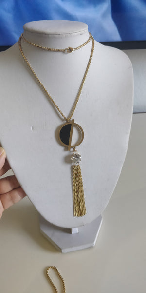 Collar largo en acero inoxidable-08