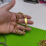 Guillo hombre dorado acero inoxidable