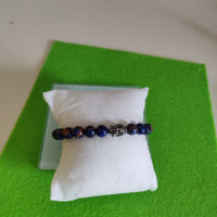 Pulsa Hombre lapislazuli y acero inoxidable #2