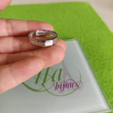 Anillo Hombre#11 plata -01