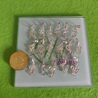 Medalla Iniciales Plata 925-Varios Modelos
