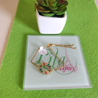 Pulsa fina en oro laminado con acero inoxidable colores