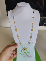 Collar largo en acero inoxidable-20