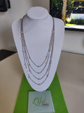 Collar largo en acero inoxidable-18