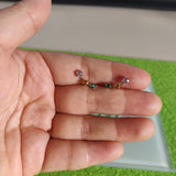 Aretes plata 925 colores