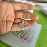 Cadena Plata Corazón